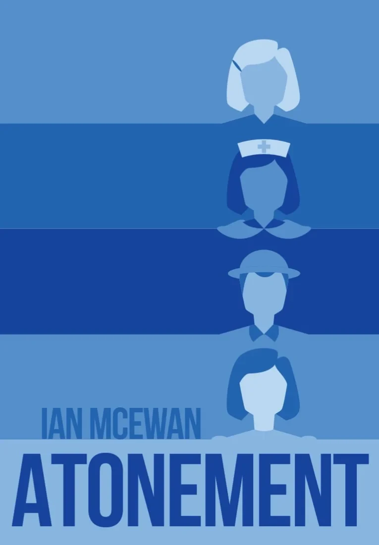 Version 1, front cover. Atonement v1 front cover