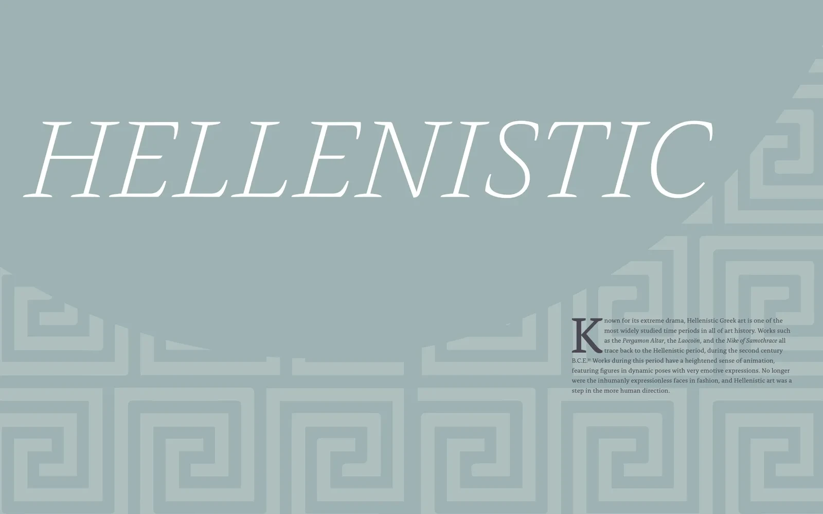 Hellas Hellenistic period divider spread
